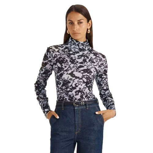 SABA Truffle Wool Ls Top